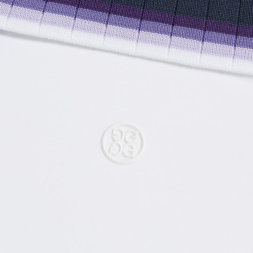 CONTRAST SILKY TECH NYLON POLO image number 6
