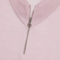 V NECK MERINO WOOL QUARTER ZIP SWEATER image number 6