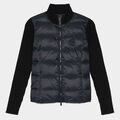 HYBRID QUILTED NYLON KNIT JACKET image number 1