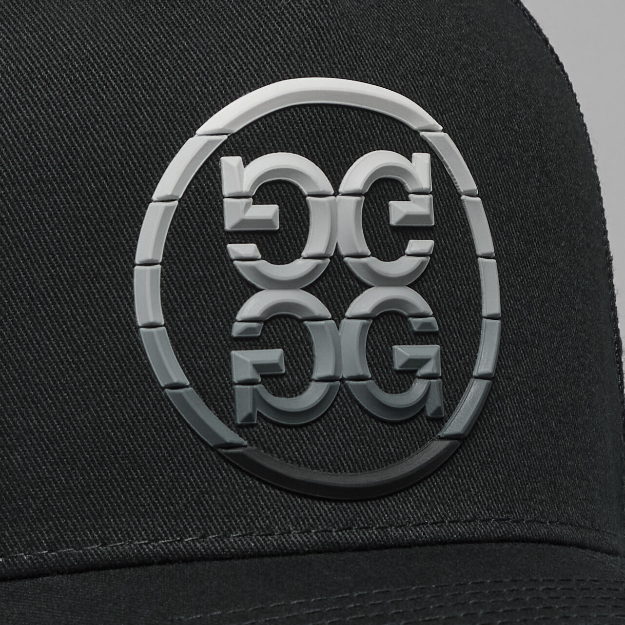 GRADIENT CIRCLE G'S COTTON TWILL TRUCKER HAT | MEN'S HATS | G/FORE