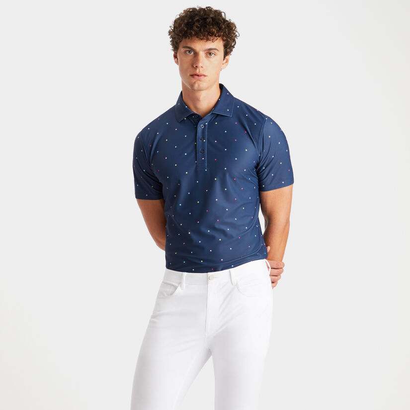 MINI STARS TECH PIQUÉ SLIM FIT POLO image number 3