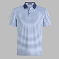 HERRINGBONE STRIPE TECH JERSEY POLO image number 1