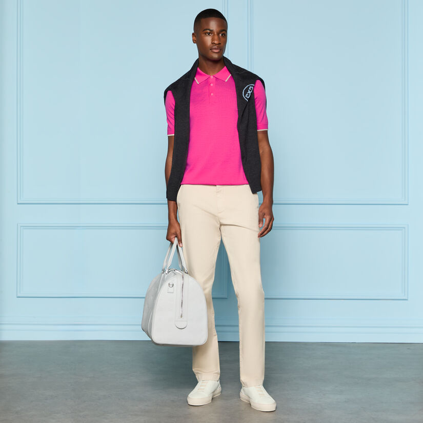 LTD RELEASE MERINO WOOL KNIT SWEATER POLO image number 2