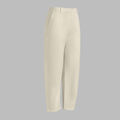 LTD RELEASE STRETCH COTTON GABARDINE BARREL LEG TROUSER image number 1