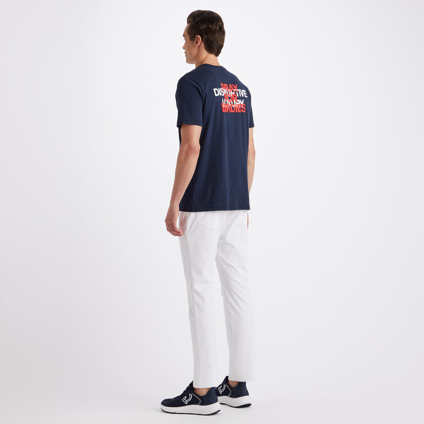 STATEMENT COTTON SLIM FIT TEE image number 5