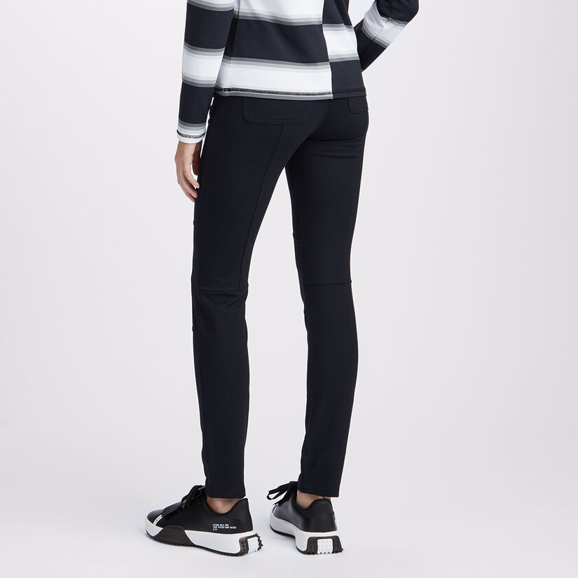 DOUBLE KNIT MOTO LEGGING image number 5
