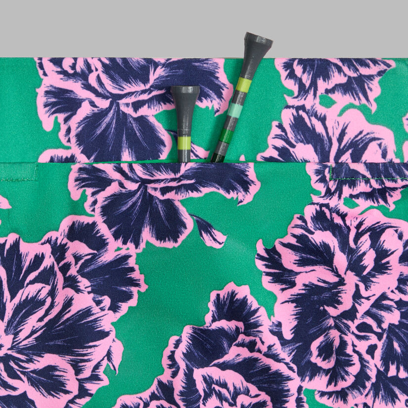 STAMPED FLORAL TECH JERSEY SKORT image number 6