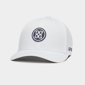 PERFORATED TIPPED BRIM RIPSTOP SNAPBACK HAT