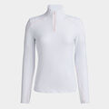 SUN SHIELD SILKY TECH NYLON QUARTER ZIP LAYER image number 1