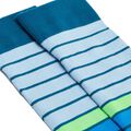 MIXED STRIPE COMPRESSION CREW SOCK image number 2