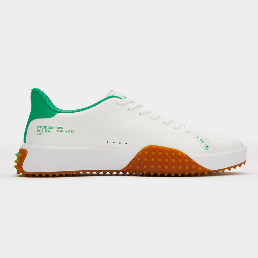 MEN'S G.112 P.U. LEATHER GOLF SHOE image number 1