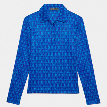 MINI G'S TECH JERSEY LONG SLEEVE POLO
