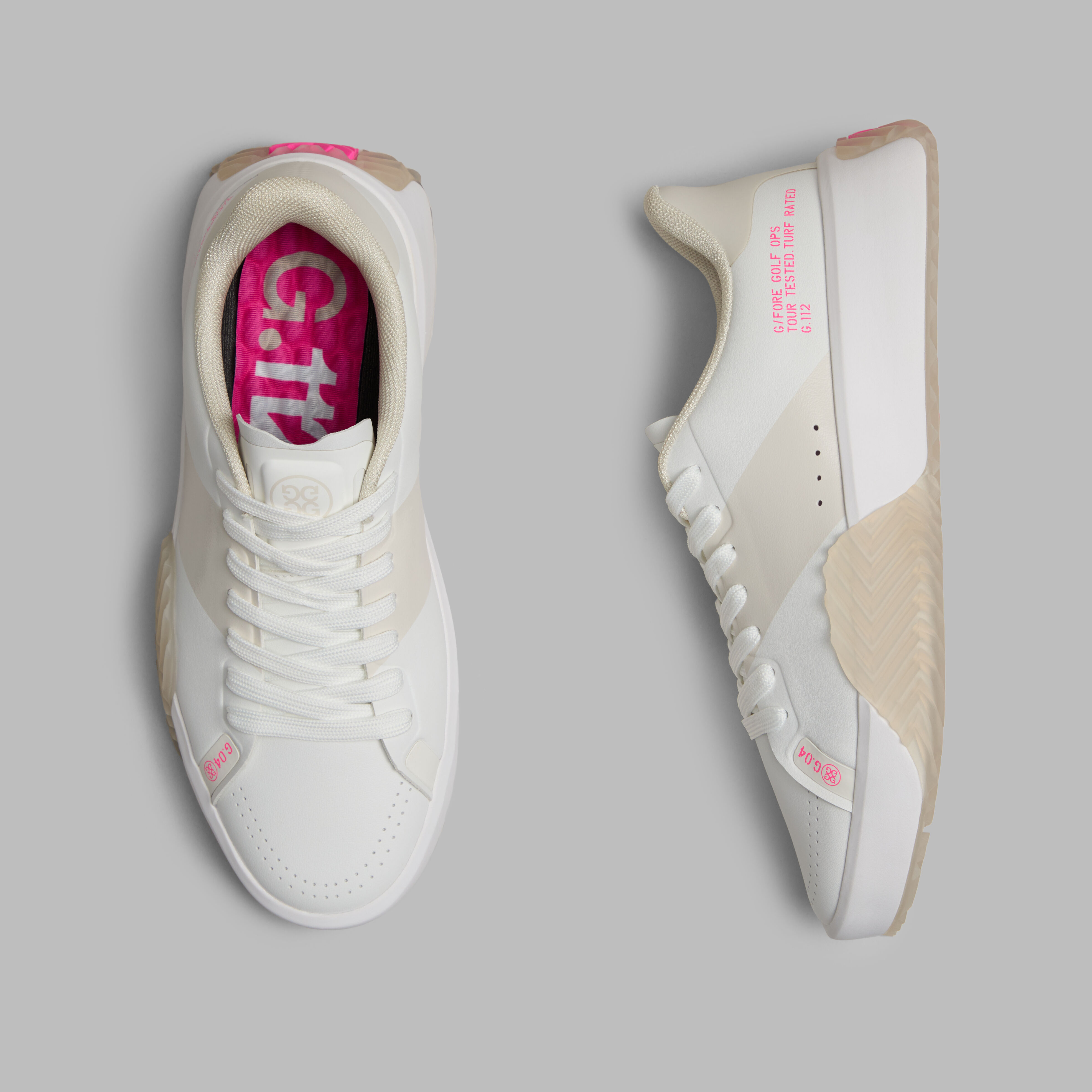 【G/FORE】25AW新作 WOMEN'S G.112 SADDLE STRIPE GOLF SHOE WOMEN'S G.112 PERFORATED SADDLE STRIPE KILTIE GOLF SHOE