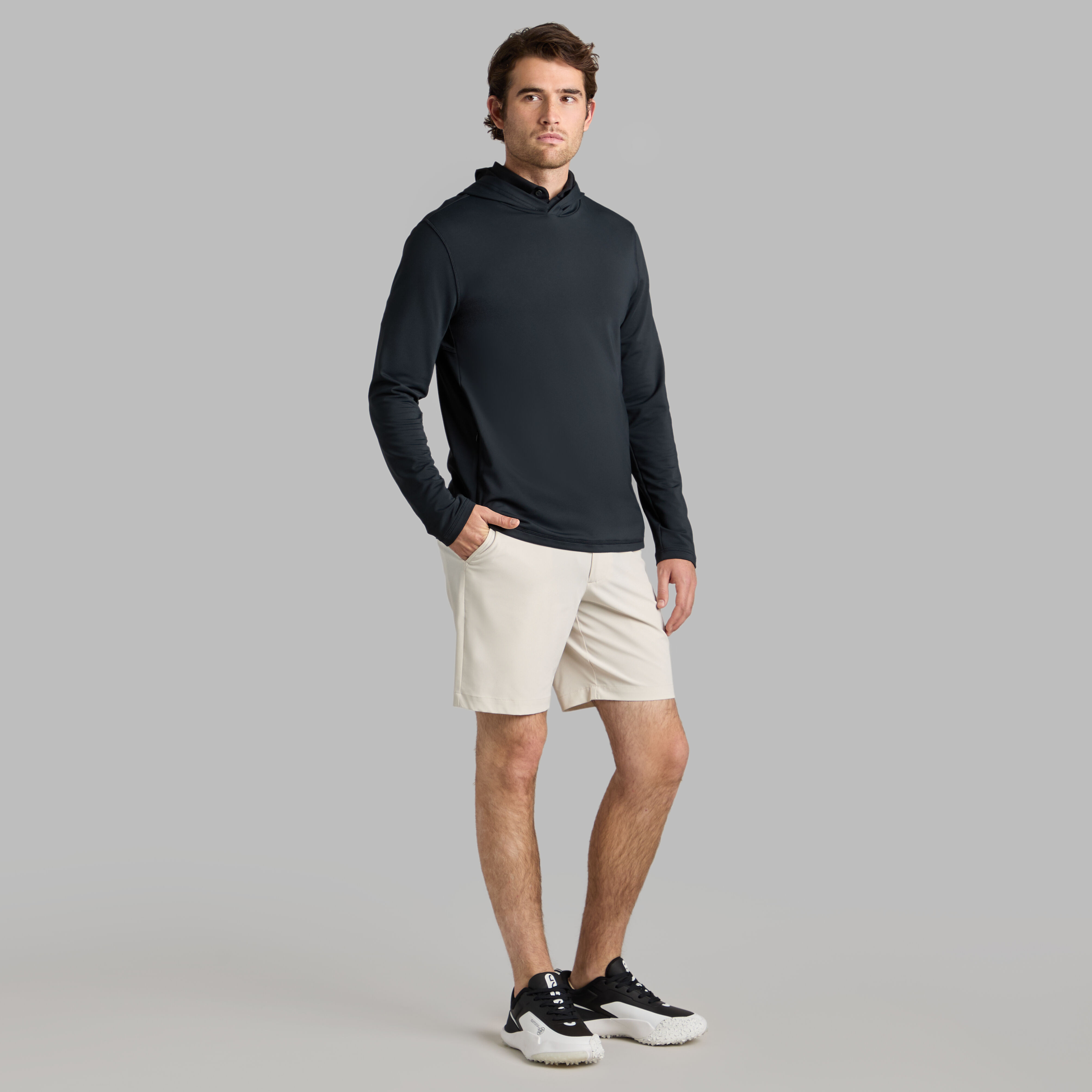 F.C.R.B 4WAY STRETCH SLASH SHORTS サイズS MAVERICK 4-WAY STRETCH LINED SHORT | MEN'S SHORTS | G/FORE