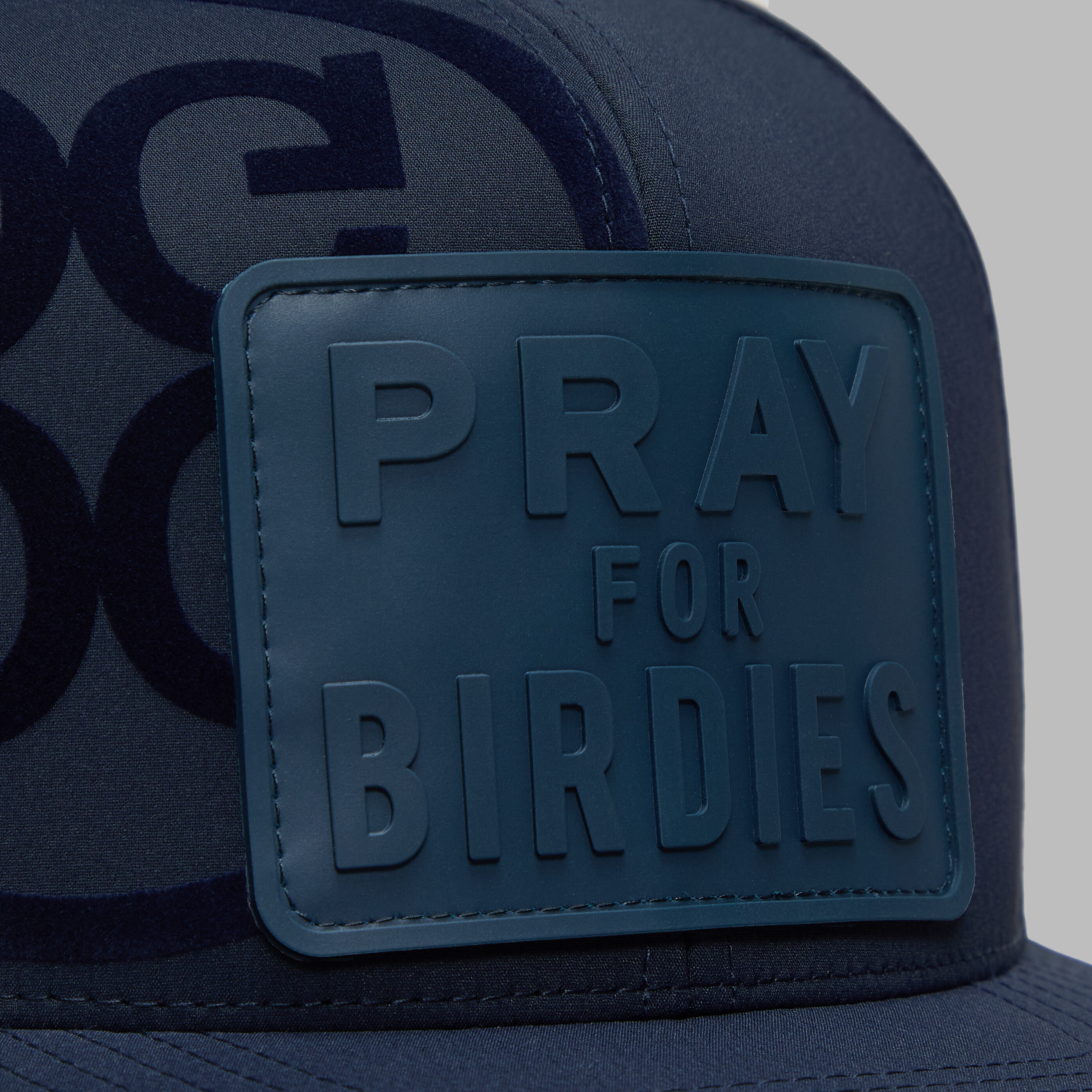PRAY FOR BIRDIES PATCH PERFORATED DELTA HAT |MEN'S HATS | G/FORE