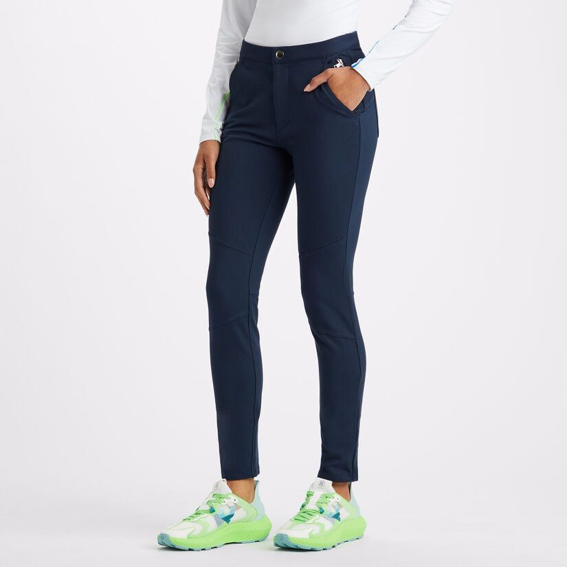 DOUBLE KNIT MOTO LEGGING image number 3