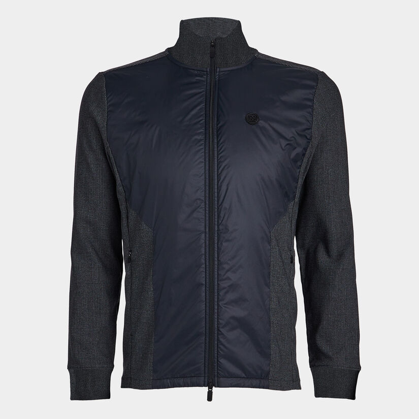 GLEN PLAID TRACK JACKET image number 1