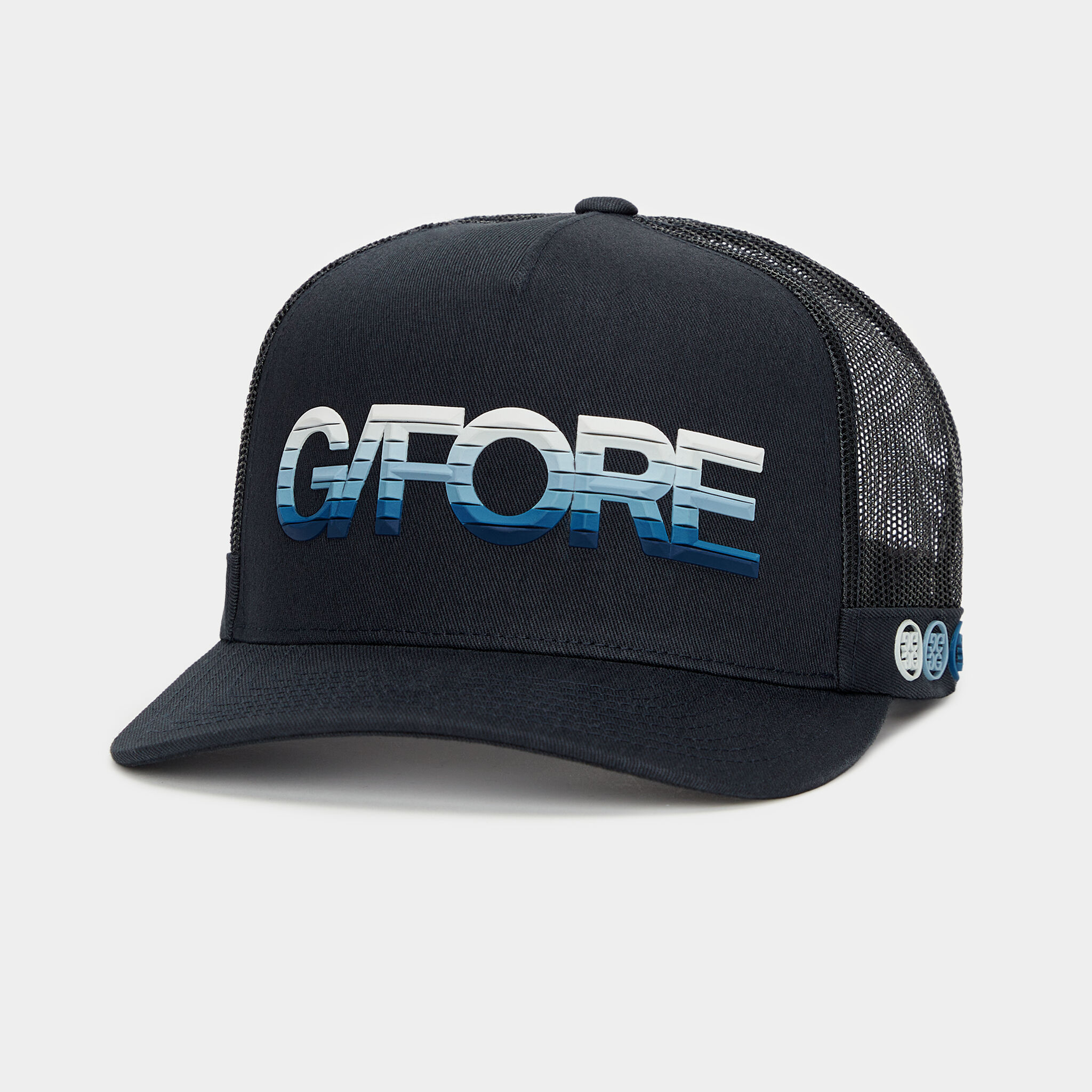 G FORE 3D Ombre Cotton Twill Trucker Hat Color Ink