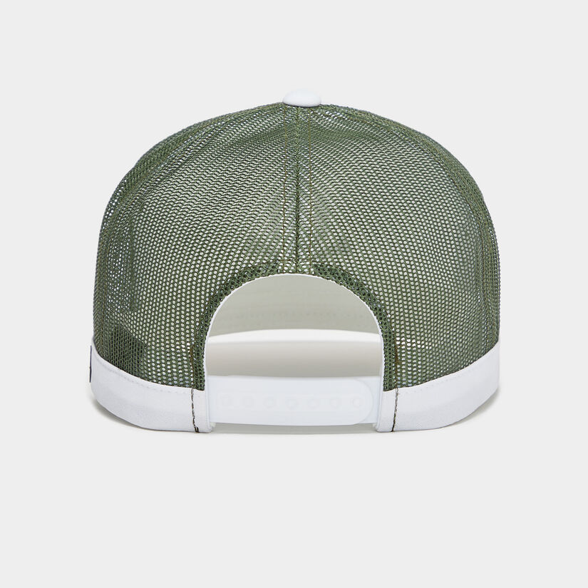 CAMO SKULL & TEES INTERLOCK KNIT TALL TRUCKER HAT image number 5