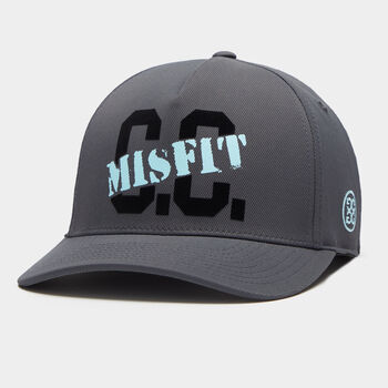 C.C. MISFIT STRETCH TWILL SNAPBACK HAT
