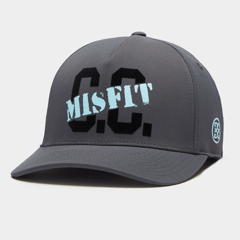 C.C. MISFIT STRETCH TWILL SNAPBACK HAT image number 1