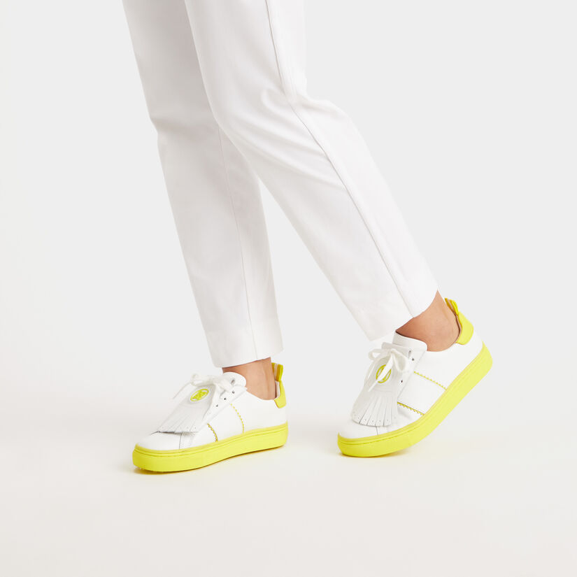 WOMEN'S CONTRAST ACCENT KILTIE DURF GOLF SHOE image number 8