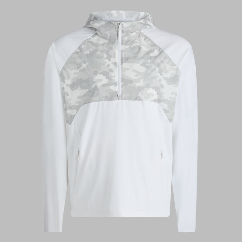 HYBRID 1/4 ZIP HOODED PULLOVER image number 1