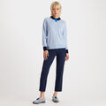 LAYERED POLO MERINO WOOL SWEATER image number 4