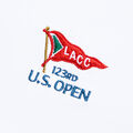LIMITED EDITION U.S. OPEN PLEATED COLLAR SILKY TECH NYLON POLO image number 6