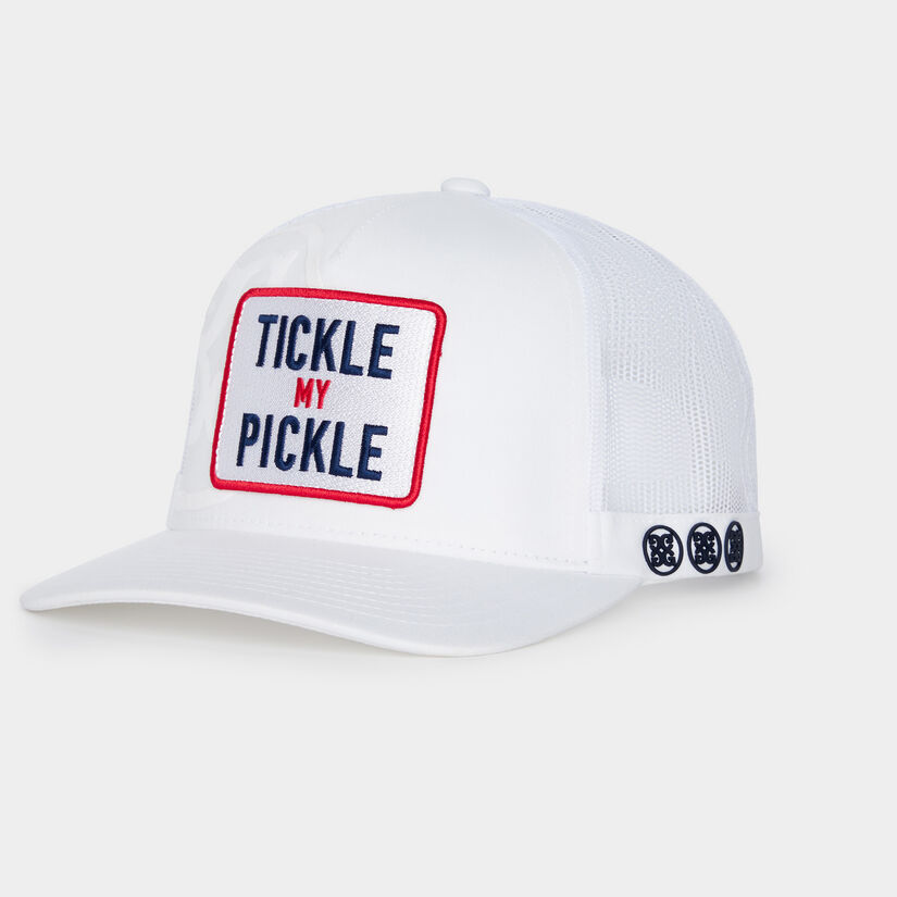TICKLE MY PICKLE TRUCKER HAT image number 1