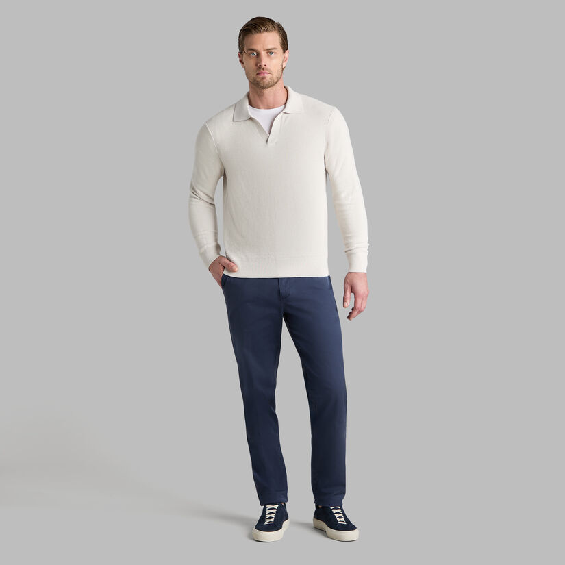 JOHNNY COLLAR COOLING COTTON SWEATER POLO image number 3