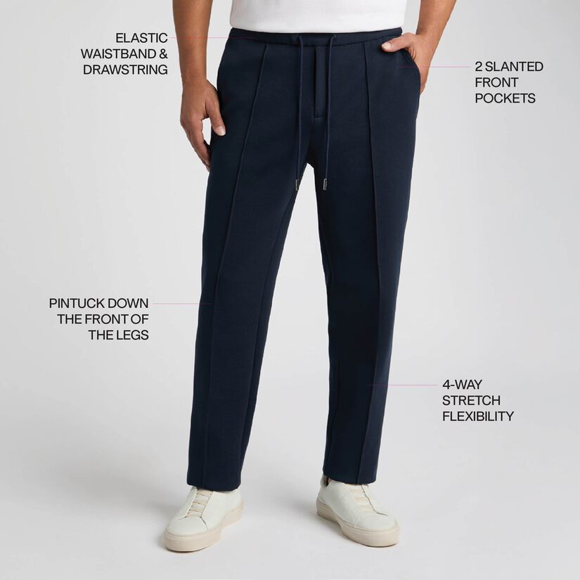 LTD RELEASE COTTON BLEND SCUBA PANT image number 3