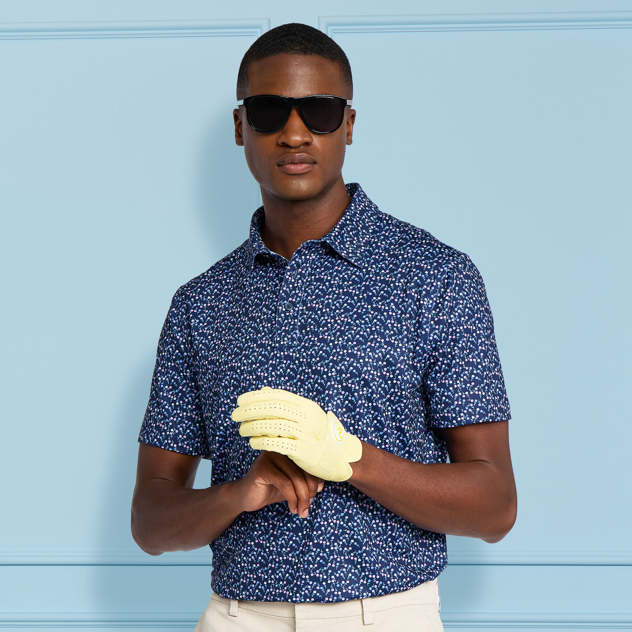 AYE POPPY TECH JERSEY POLO | MEN'S POLO SHIRTS | G/FORE