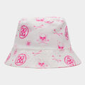 SKETCH NYLON TAFFETA REVERSIBLE BUCKET HAT image number 7