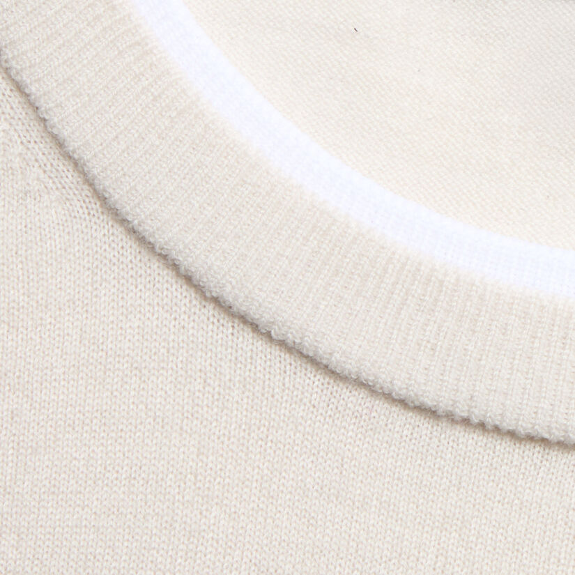 MERINO WOOL BLEND CREWNECK SWEATER image number 5