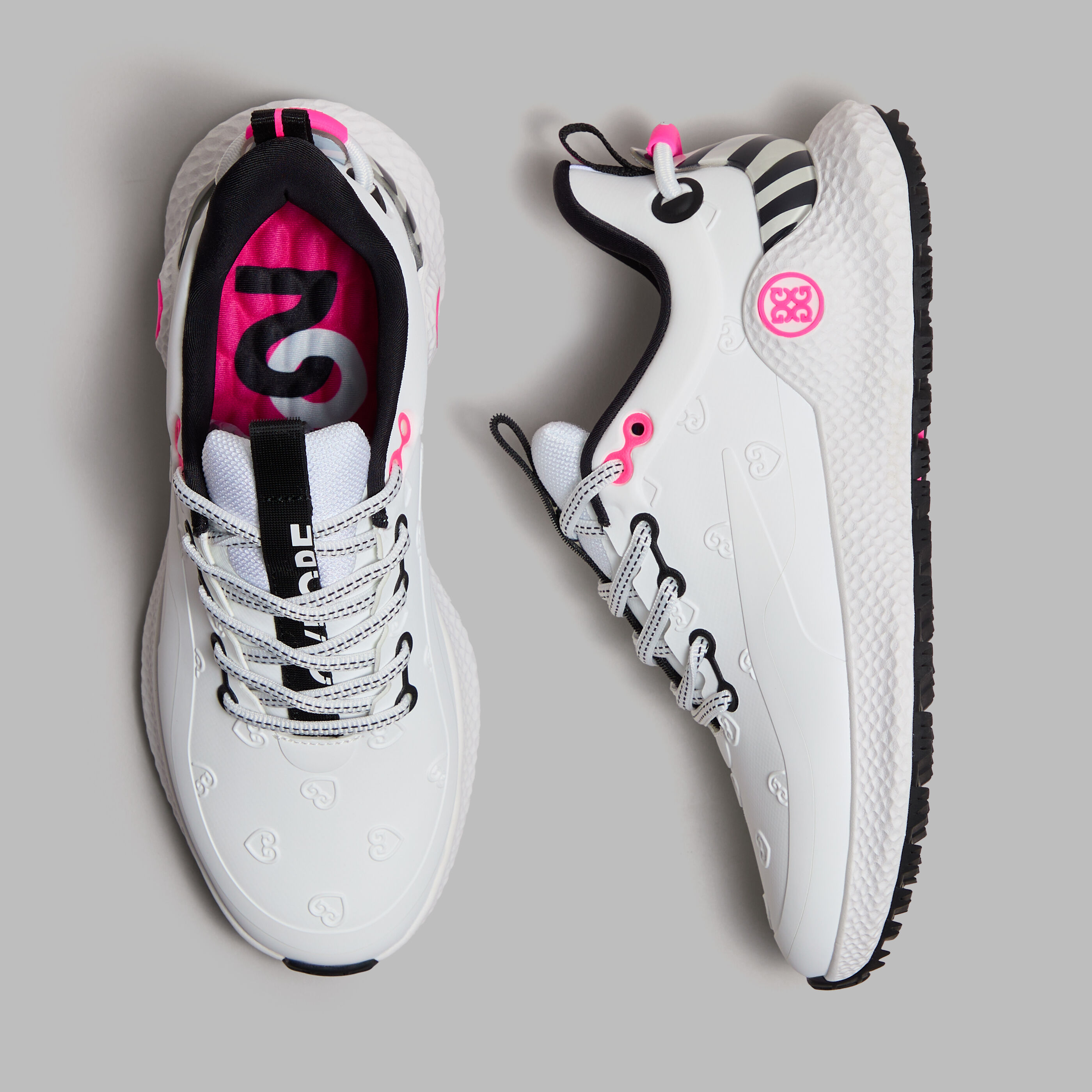WOMEN'S MG4+ O2 EMBOSSED HEART G'S GOLF SHOE | WOMEN'S GOLF SHOES