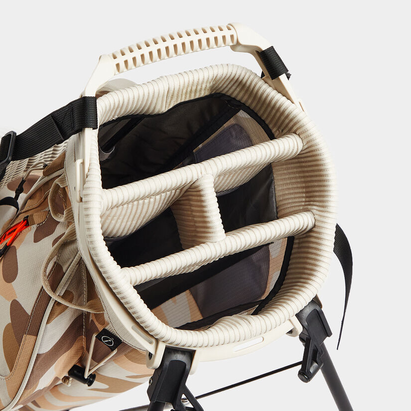 EXPLODED CAMO LIGHTWEIGHT CARRY GOLF BAG image number 5