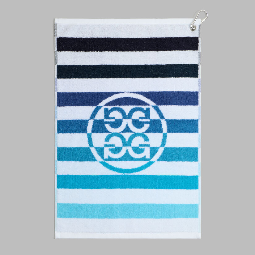 MULTI STRIPE GOLF TOWEL image number 2