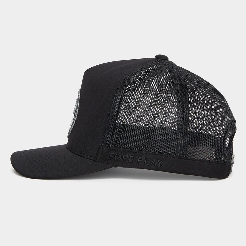 CIRCLE G'S INTERLOCK KNIT TRUCKER HAT image number 4