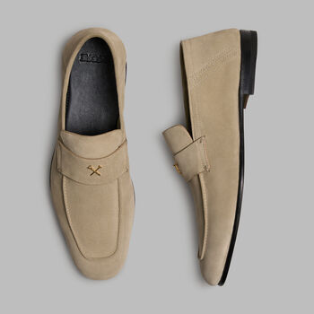 MEN'S METAL TEES SUEDE FLEX LOAFER
