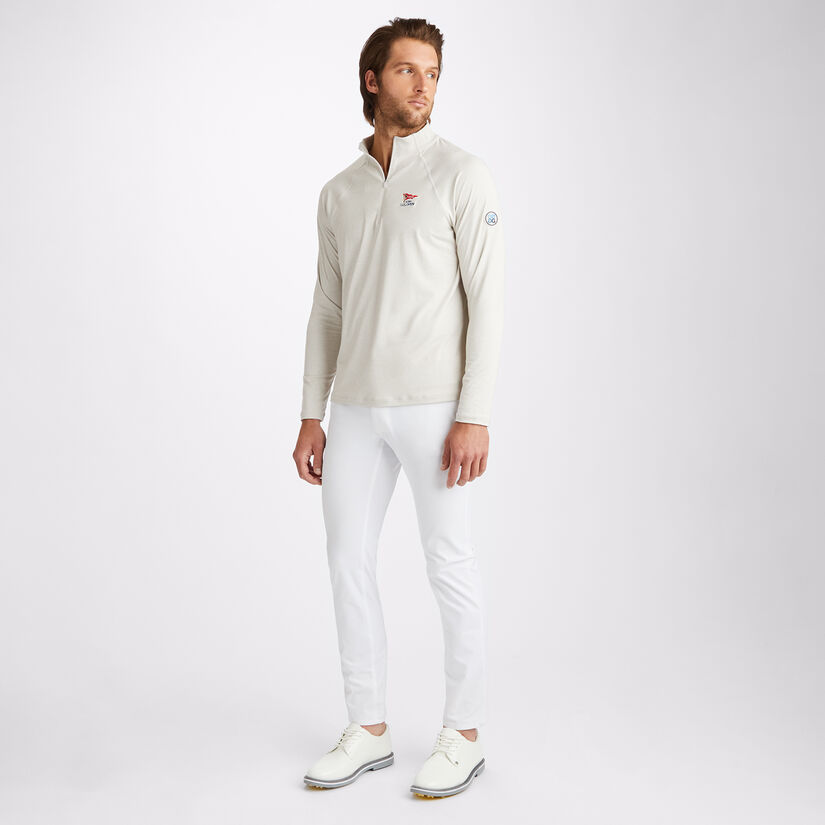 LIMITED EDITION U.S. OPEN MÉLANGE LUXE QUARTER ZIP MID LAYER image number 3