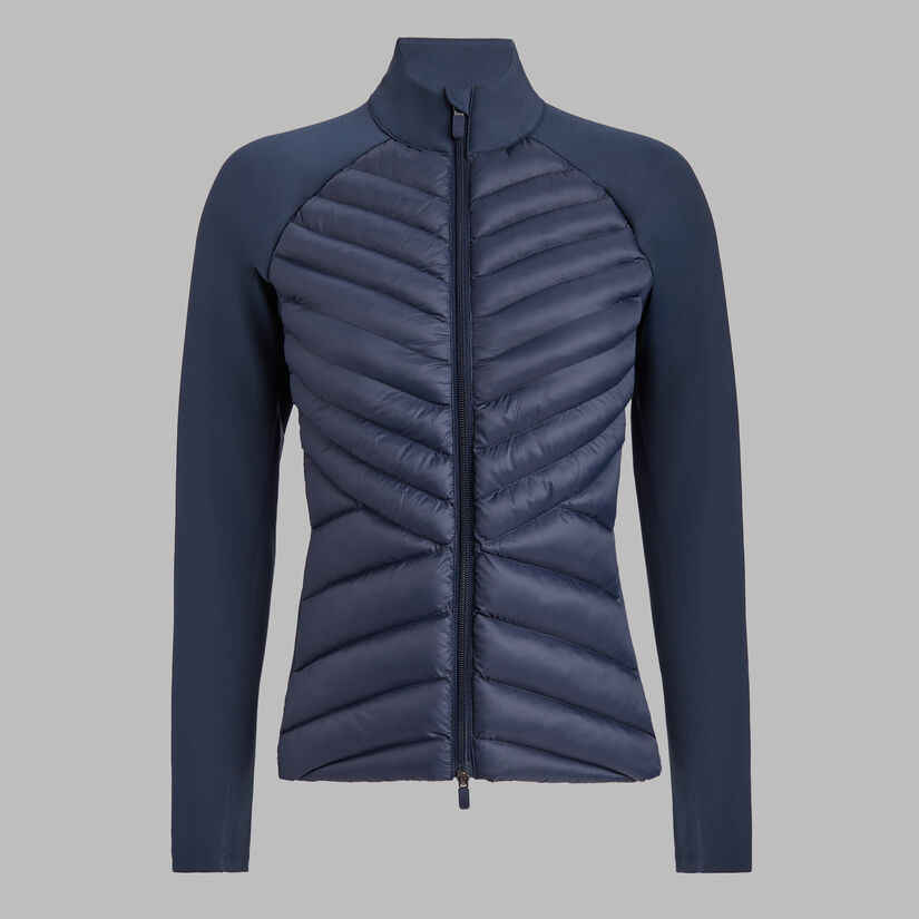 HYBRID QUILTED STRETCH TECH INTERLOCK JACKET image number 1