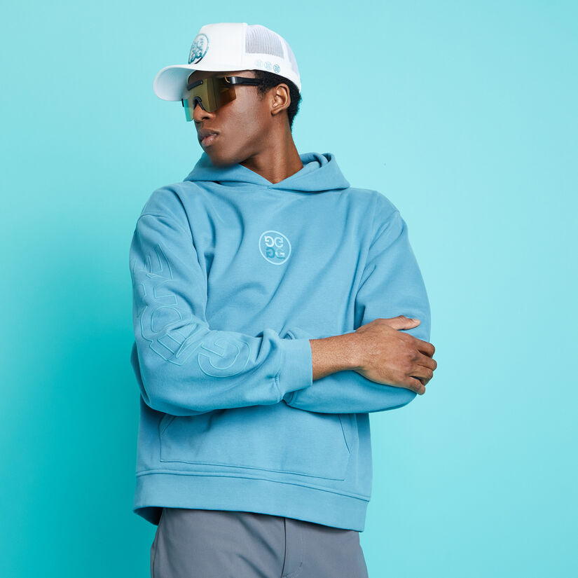 GRADIENT QUARTER G UNISEX FRENCH TERRY HOODIE image number 2