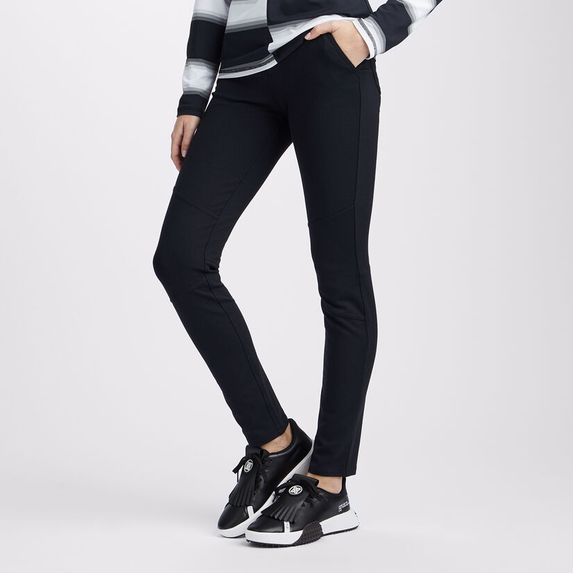 DOUBLE KNIT MOTO LEGGING image number 3