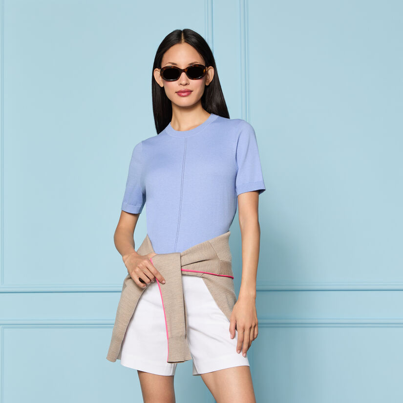 LTD RELEASE LINEN LONGLINE VACATION SHORT image number 2