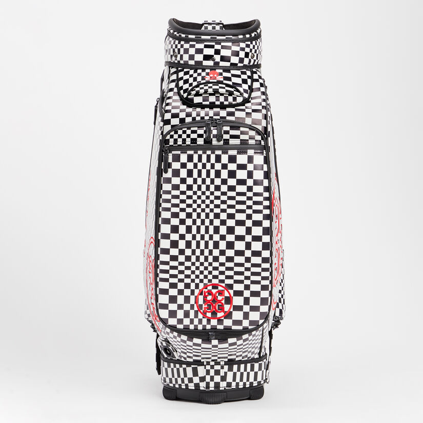 DISTORTED CHECK TOUR STAFF GOLF BAG image number 7