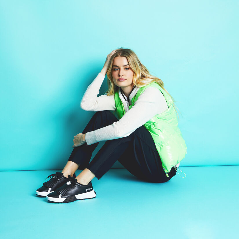 RELAXED FIT TECH NYLON TRACK PANT image number 2