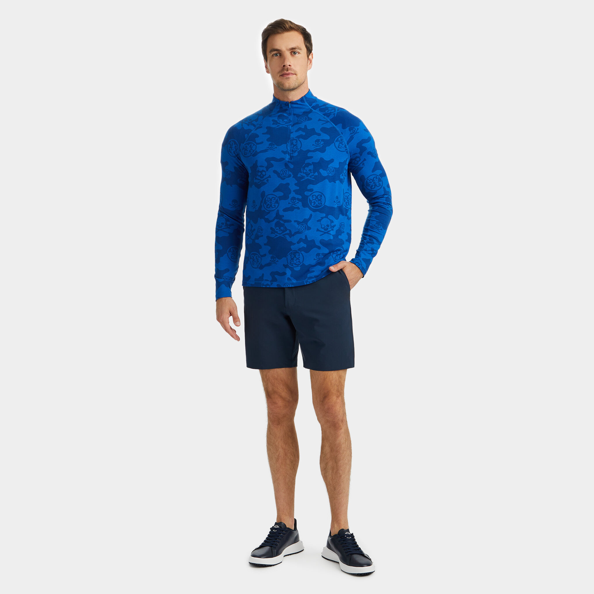 Under armour men's icon store camo quarter zip pullover