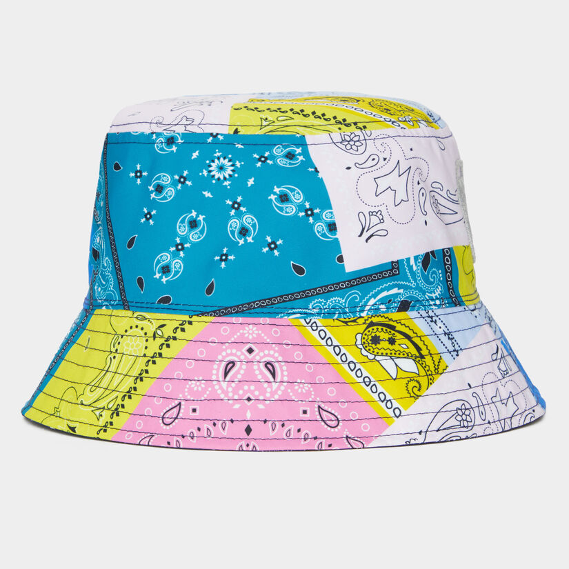 REVERSIBLE BANDANA BUCKET HAT image number 4