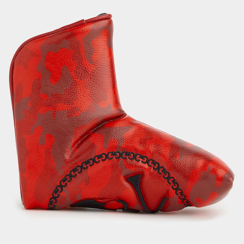 SKULL & T'S CAMO VELOUR LINED BLADE PUTTER COVER image number 1